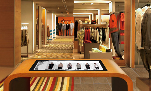 Retail Touch Table